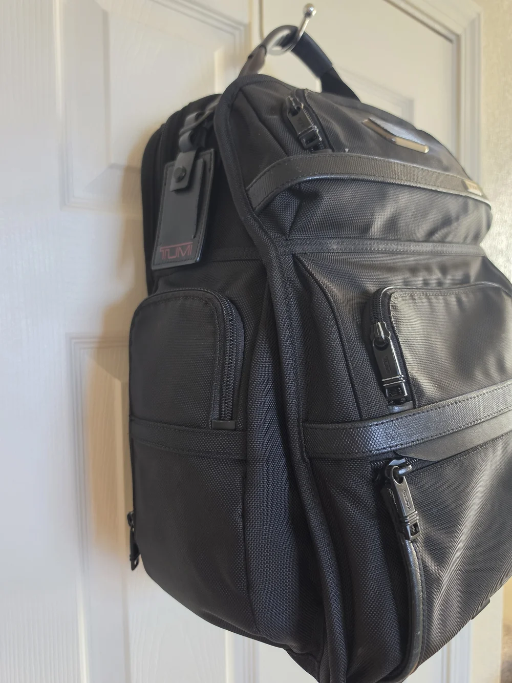 TUMI Alpha Bravo Black Men's Travel Backpack